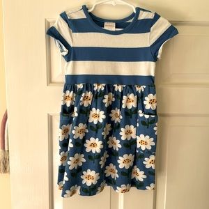 Hanna Andersson 3T Pocket Dress Short Sleeve